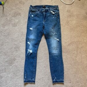 Abercrombie low rise skinny jeans